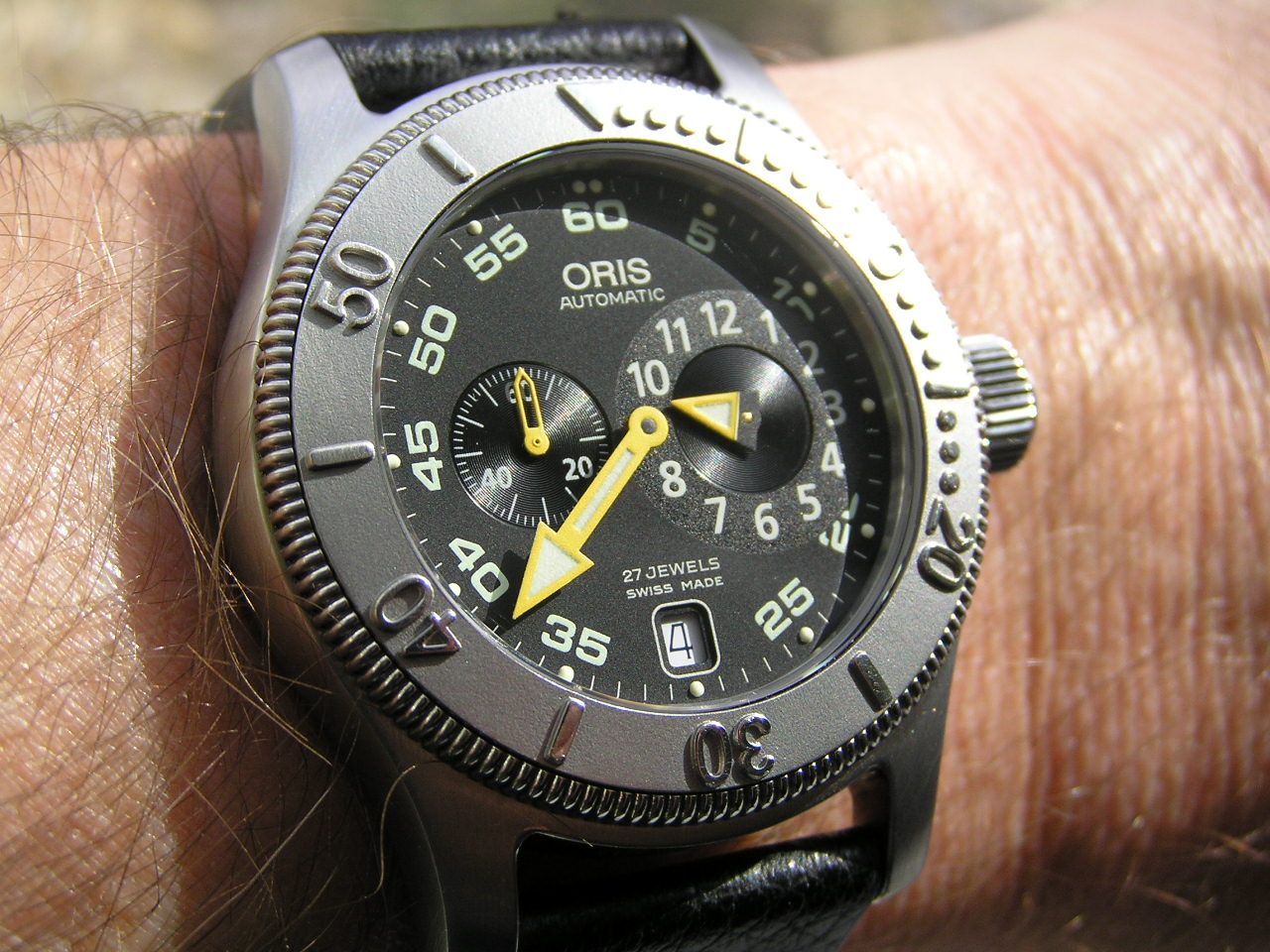 FS Original ORIS Diver Regulator Orange Hands WatchUSeek Watch Forums